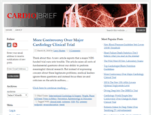 Tablet Screenshot of cardiobrief.org
